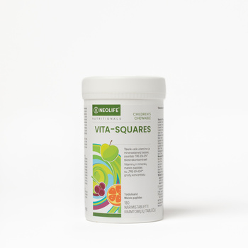 Vita-Squares, suplement diety dla dzieci, tabletki do żucia