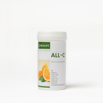 All C,  suplement witaminy C, tabletki do żucia